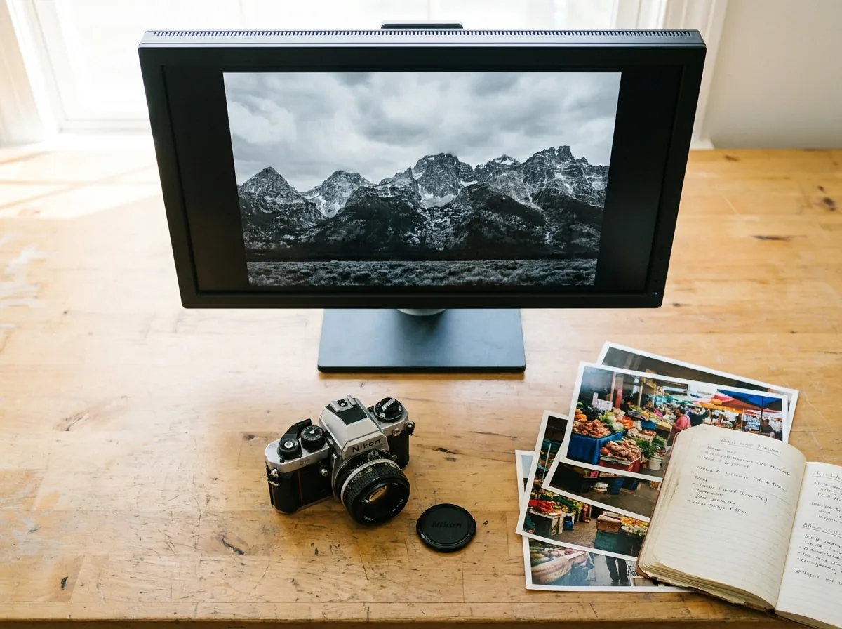 Black and white conversion workflow